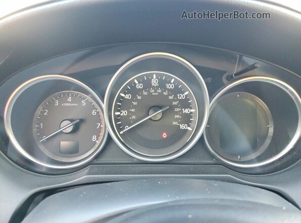 JM1GL1U57H1121308 2017 MAZDA 6 Gray Widok zestawu wskaźników