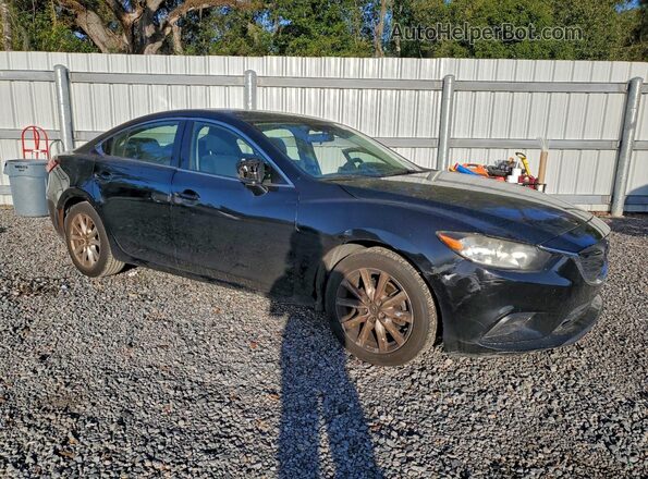 JM1GL1U57H1142305 2017 MAZDA 6 Black Առջևի աջ