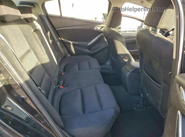 JM1GL1U57H1142305 2017 MAZDA 6 Black Հետևի նստատեղերի տեսք