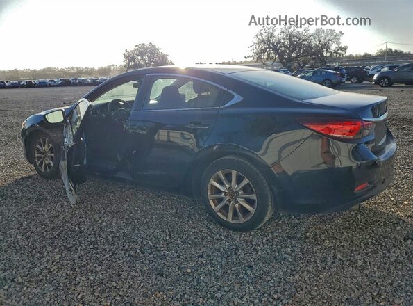 JM1GL1U57H1142305 2017 MAZDA 6 Black Հետևի ձախ