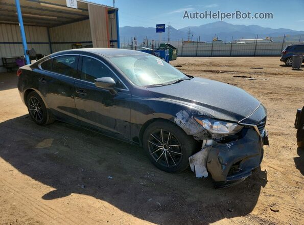 JM1GL1U57H1151103 2017 MAZDA 6 Black წინა მარჯვენა