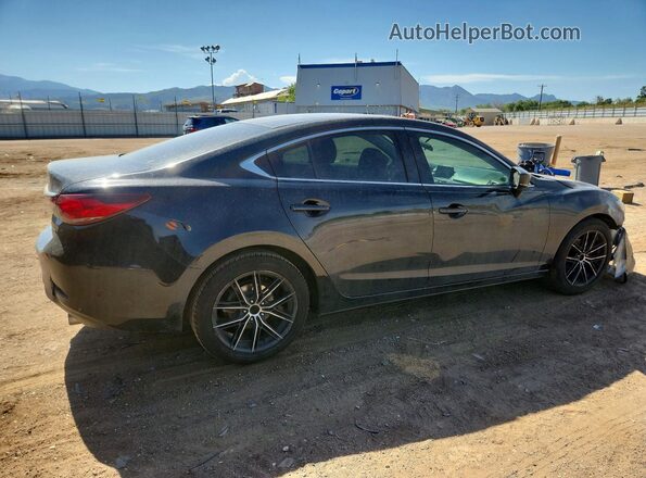 JM1GL1U57H1151103 2017 MAZDA 6 Black უკანა მარჯვენა