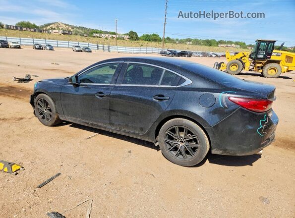 JM1GL1U57H1151103 2017 MAZDA 6 Black უკანა მარცხენა