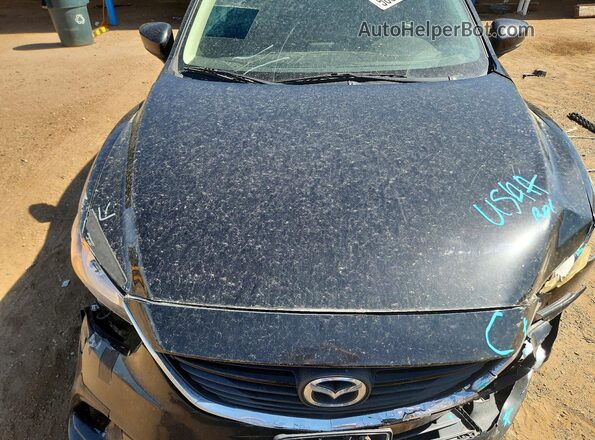 JM1GL1U57H1151103 2017 MAZDA 6 Black უკანა სალონის ხედი