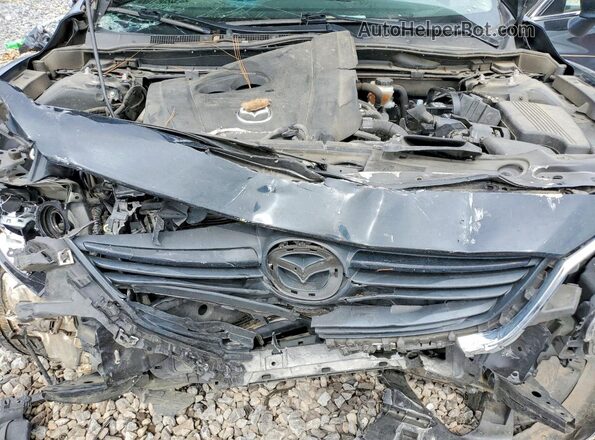 JM1GL1U58H1112360 2017 MAZDA 6 Черный Вид задней части салона
