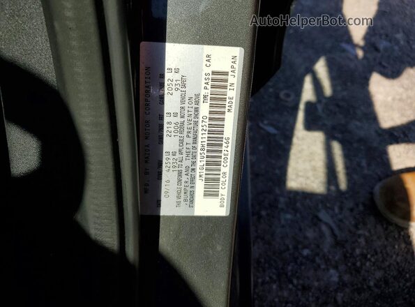 JM1GL1U58H1112570 2017 MAZDA 6 Серый Вид подкапотного пространства