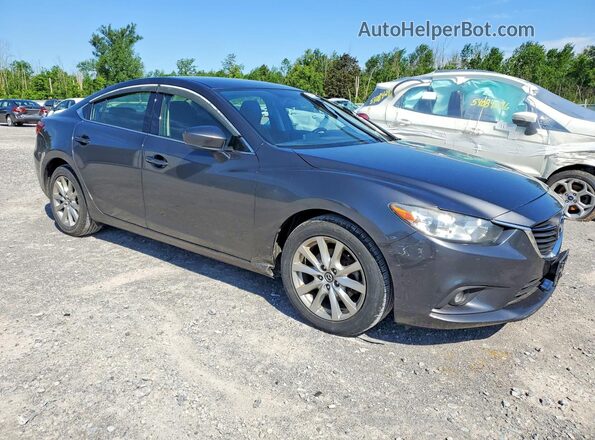 JM1GL1U58H1112570 2017 MAZDA 6 Серый Передняя правая четверть