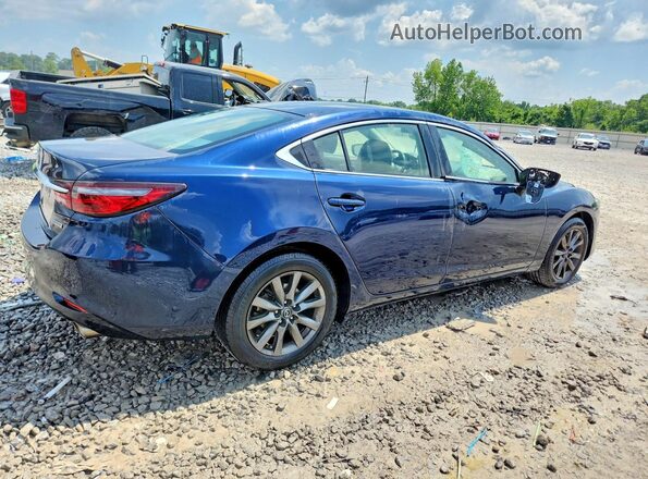 JM1GL1UM0J1310606 2018 MAZDA 6 Blue Trasero derecho