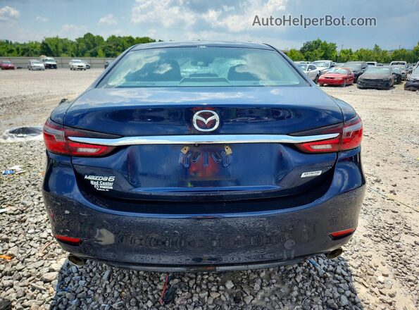 JM1GL1UM0J1310606 2018 MAZDA 6 Blue Vista trasera