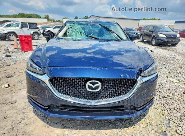 JM1GL1UM0J1310606 2018 MAZDA 6 Blue Vista frontal