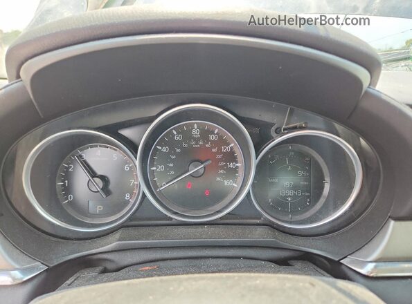 JM1GL1UM0J1310606 2018 MAZDA 6 Blue Vista del cuadro de instrumentos