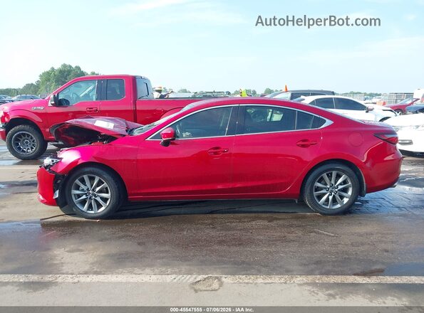 JM1GL1UM2M1607445 2021 MAZDA 6 Maroon Widok wnętrza 360 stopni