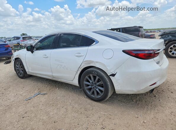 JM1GL1UM3J1322975 2018 MAZDA 6 Белый Задняя левая четверть
