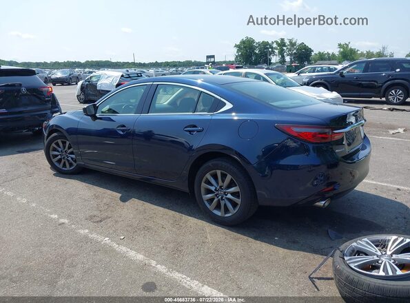 JM1GL1UM4J1320152 2018 MAZDA 6 Dark Blue Rear left