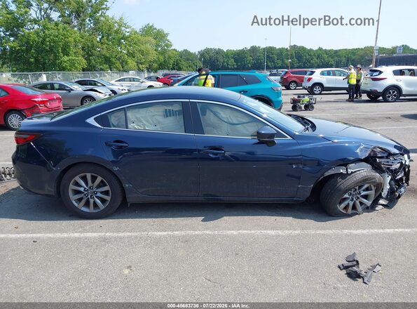 JM1GL1UM4J1320152 2018 MAZDA 6 Dark Blue Rear interior view
