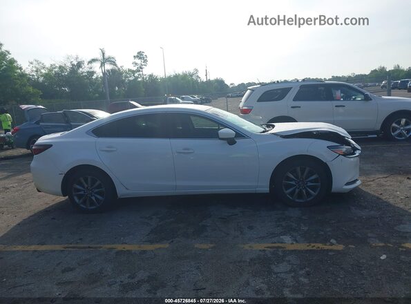 JM1GL1UM4L1521634 2020 MAZDA 6 Белый Вид задней части салона