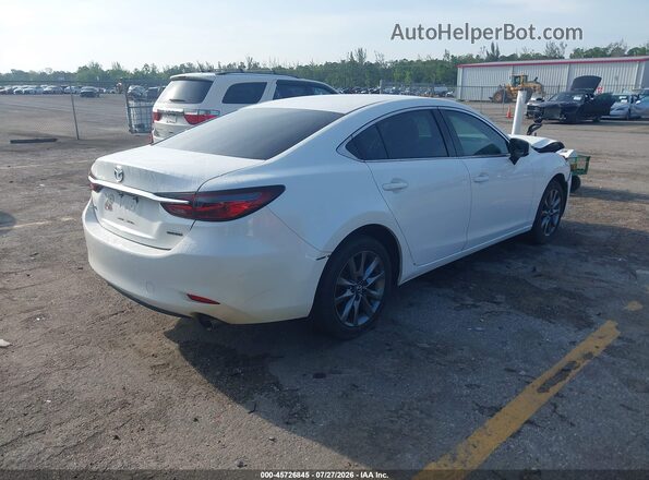 JM1GL1UM4L1521634 2020 MAZDA 6 Белый Задняя правая четверть