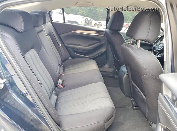 JM1GL1UM5L1510982 2020 MAZDA 6 Blue უკანა სავარძლების ხედი