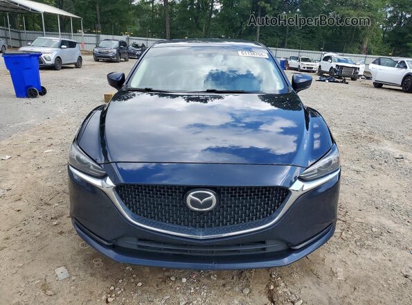 JM1GL1UM5L1510982 2020 MAZDA 6 Blue წინა ხედი