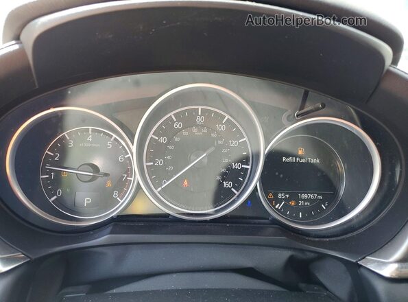 JM1GL1UM5L1510982 2020 MAZDA 6 Blue ხელსაწყოთა პანელის ხედი
