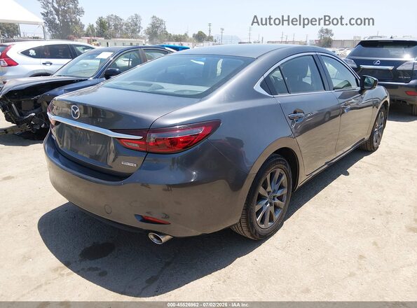 JM1GL1UM7K1510481 2019 MAZDA 6 Gray Задня права чверть