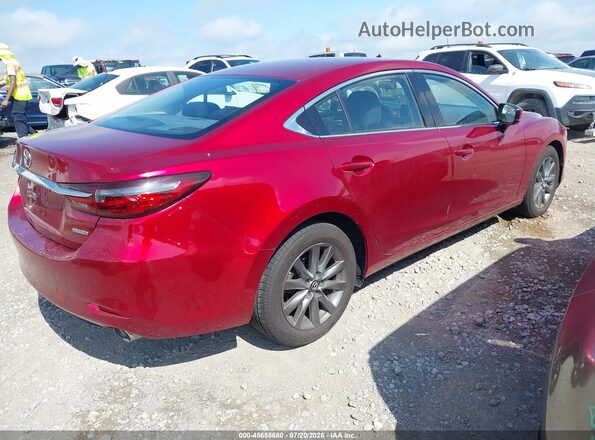 JM1GL1UM8L1517165 2020 MAZDA 6 Красный Задняя правая четверть