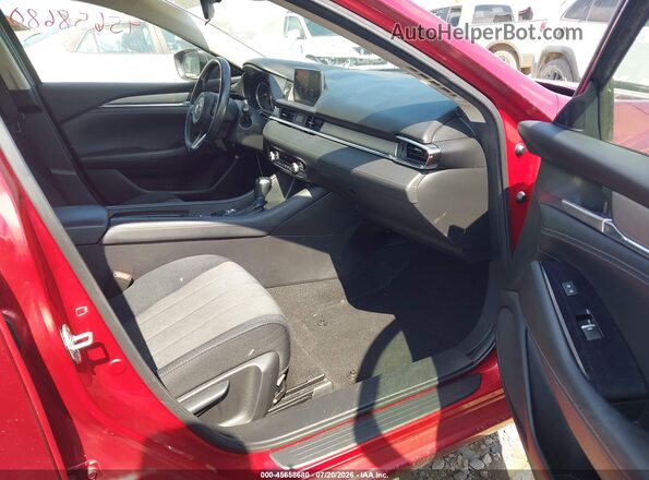 JM1GL1UM8L1517165 2020 MAZDA 6 Красный Вид салона спереди