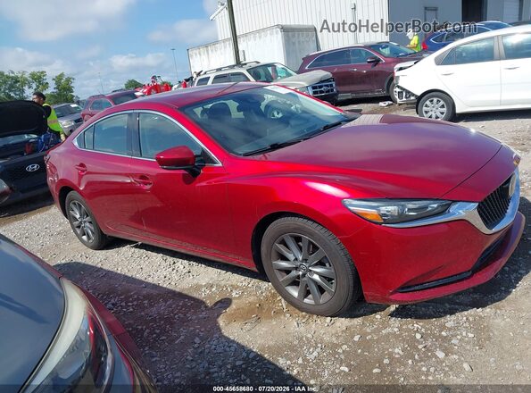 JM1GL1UM8L1517165 2020 MAZDA 6 Красный Вид задней части салона