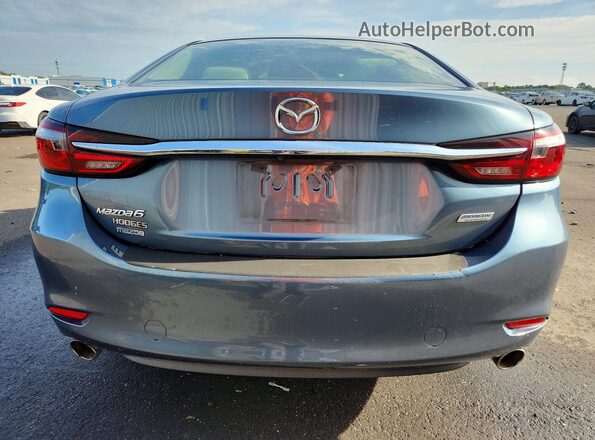 JM1GL1UM9J1306893 2018 MAZDA 6 Blue Vista trasera