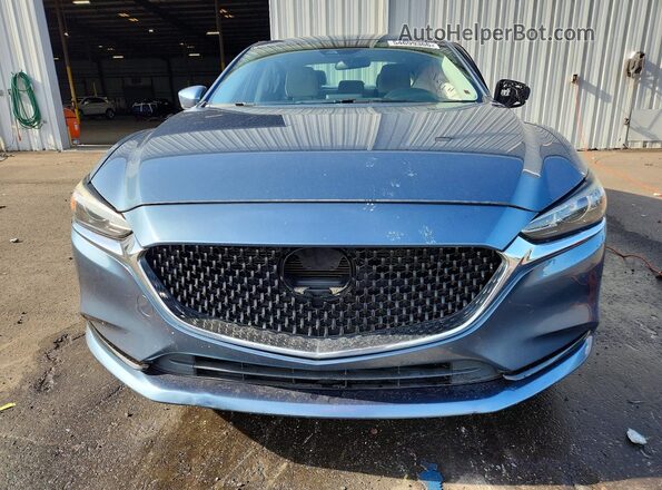 JM1GL1UM9J1306893 2018 MAZDA 6 Blue Vista frontal