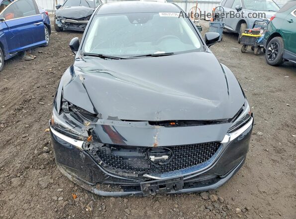 JM1GL1UM9L1514761 2020 MAZDA 6 Black წინა ხედი