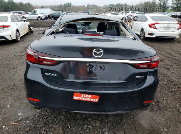 JM1GL1UM9L1514761 2020 MAZDA 6 Black უკანა ხედი