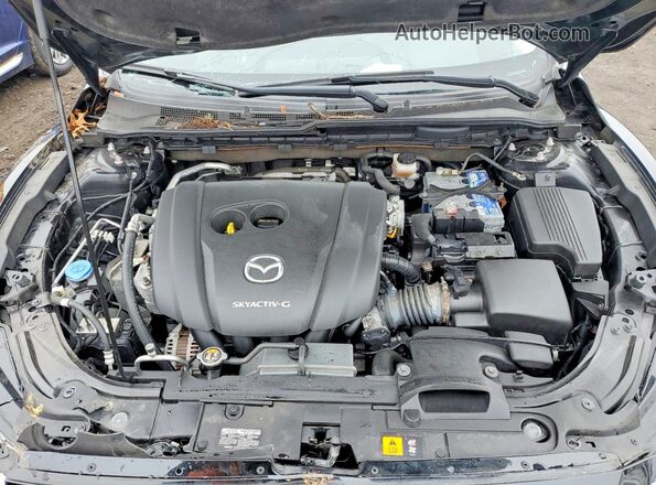 JM1GL1UM9L1514761 2020 MAZDA 6 Black უკანა სალონის ხედი