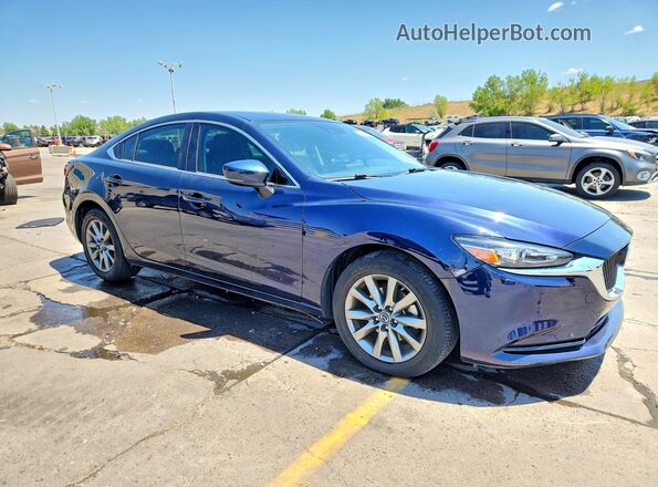 JM1GL1UM9L1518910 2020 MAZDA 6 Blue Przód prawy