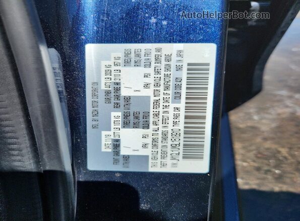 JM1GL1UM9L1518910 2020 MAZDA 6 Blue Widok komory silnika