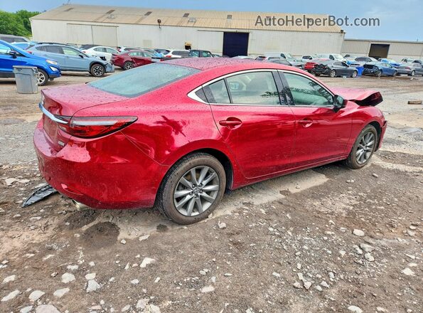 JM1GL1UMXJ1325596 2018 MAZDA 6 Red Rear right