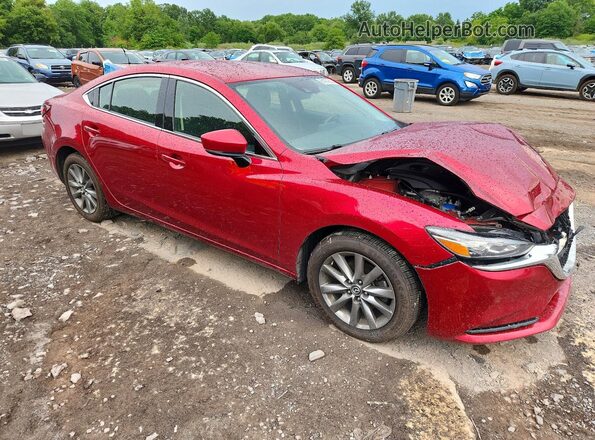 JM1GL1UMXJ1325596 2018 MAZDA 6 Red Front right