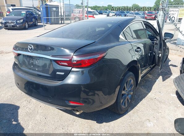JM1GL1UMXJ1331088 2018 MAZDA 6 Black უკანა მარჯვენა