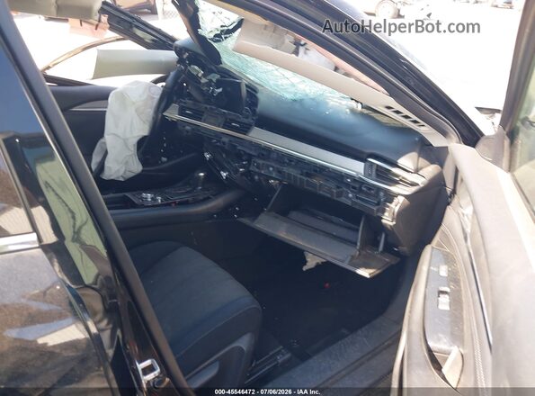 JM1GL1UMXJ1331088 2018 MAZDA 6 Black წინა სალონის ხედი