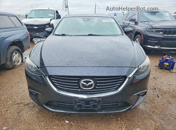JM1GL1V50H1105773 2017 MAZDA 6 Black Widok z przodu