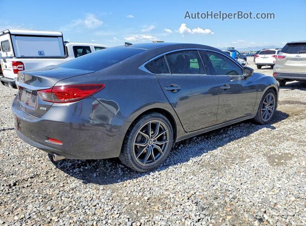JM1GL1V50H1122914 2017 MAZDA 6 Charcoal უკანა მარჯვენა