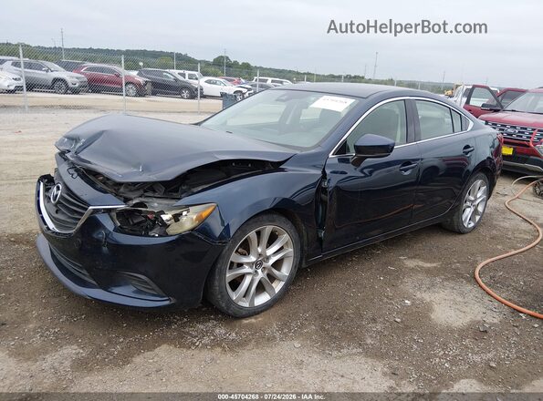 JM1GL1V51H1101361 2017 MAZDA 6 Navy Սալոնի հետևի տեսք