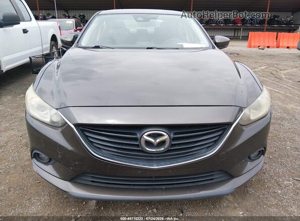 JM1GL1V51H1112618 2017 MAZDA 6 Brown Vista del cuadro de instrumentos