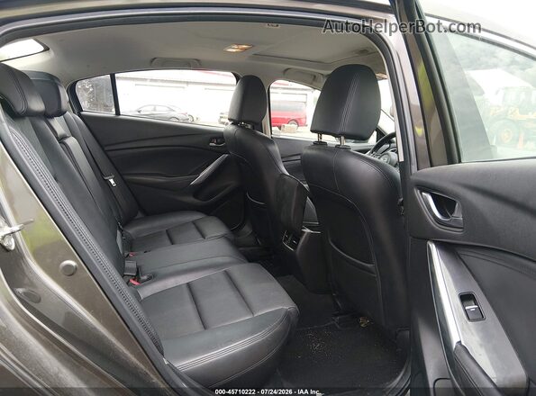 JM1GL1V51H1112618 2017 MAZDA 6 Brown Vista de la etiqueta del VIN