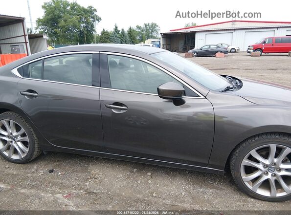 JM1GL1V51H1112618 2017 MAZDA 6 Brown Vista interior trasera