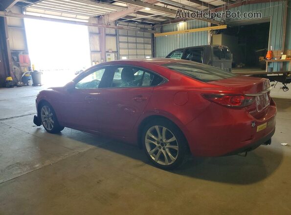 JM1GL1V51H1130746 2017 MAZDA 6 Бордовый Задняя левая четверть