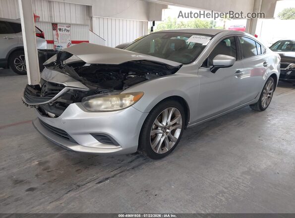 JM1GL1V51H1133517 2017 MAZDA 6 Silver Vista tres cuartos delantera izquierda