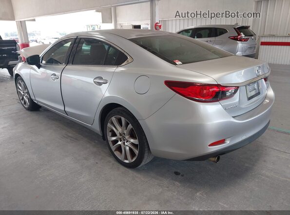 JM1GL1V51H1133517 2017 MAZDA 6 Silver Trasero izquierdo