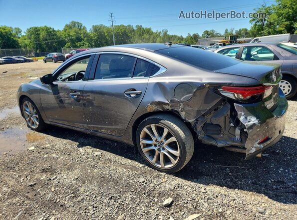 JM1GL1V51H1154660 2017 MAZDA 6 Gray Tył lewy