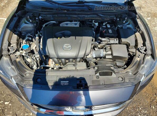 JM1GL1V51H1154660 2017 MAZDA 6 Gray Widok wnętrza z tyłu